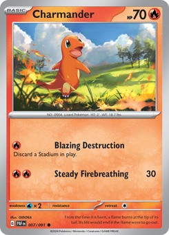 Charmander 007/245 Reverse NM (ITA)