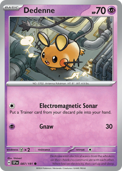 Dedenne 087/252 Reverse NM (ITA)