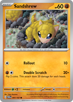 Sandshrew 097/226 NM (ITA)