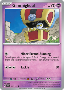 Gimmighoul 097/252 Reverse NM (ITA)