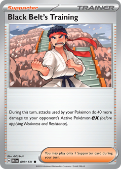 Allenamento di Cinturanera 098/180 Master Ball NM (ITA)