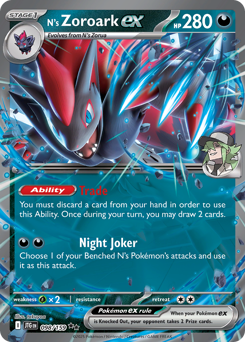 Zoroark-ex di N 098/190 NM (ITA)