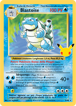 Blastoise 2 (Classic) NM (ITA)