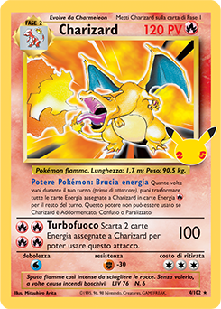 Charizard 4 (Classic) NM (ITA)