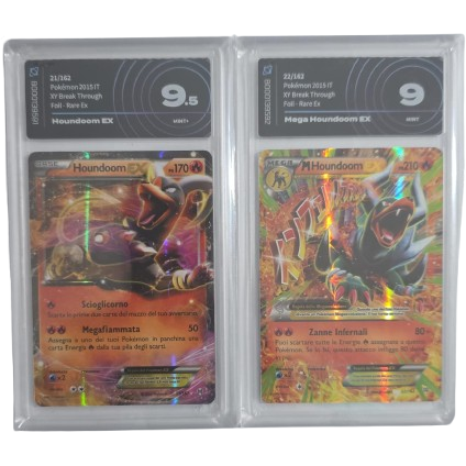 Houndoom EX 21-22 Turbo Blitz - AiGrading 9,5 / 9 (ITA)
