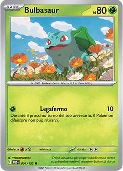 Bulbasaur 001/188 NM (ITA)