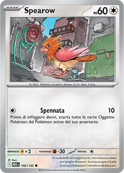 Spearow 102/188 NM (ITA)
