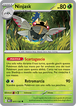 Ninjask 017/188 NM (ITA)