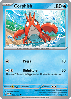 Corphish 033/188 Reverse NM (ITA)