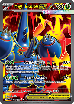 Mega Heracross-ex 108/130 NM (ITA)