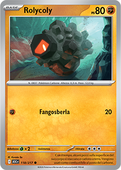 Rolycoly 118/295 Reverse Energy Pattern NM (ITA)