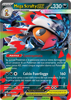 Mega Scrafty-ex 135/295 Reverse Energy Pattern NM (ITA)