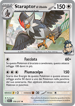 Staraptor di Ubaldo 170/295 NM (ITA)