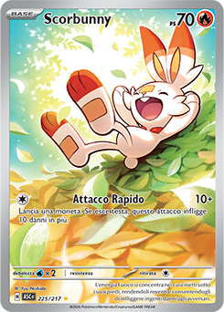 Scorbunny 225/295 NM (ITA)