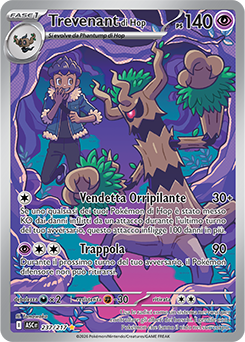 Trevenant di Hop 237/295 NM (ITA)