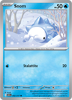 Snom 052/295 Reverse Ball Pattern NM (ITA)