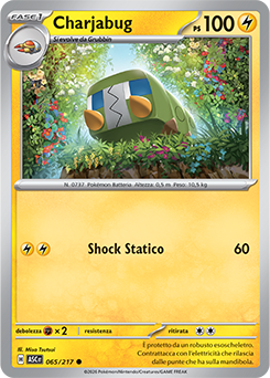 Charjabug 065/295 Reverse Ball Pattern NM (ITA)