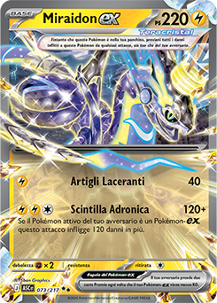 Miraidon-ex 073/295 Reverse Energy Pattern NM (ITA)
