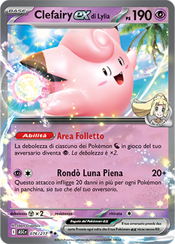 Clefairy-ex di Lylia 076/295 NM (ITA)
