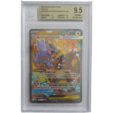 Mega Kangaskhan EX 182/132 Megaevoluzione - BGS 9,5 (ITA)