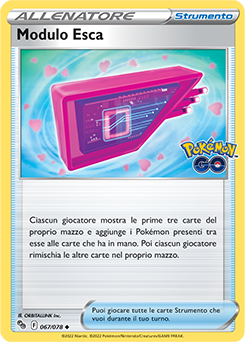 Modulo Esca 067/78 Reverse NM (ITA)