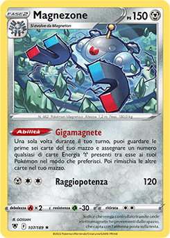 Magnezone 107/189 Reverse NM (ITA)