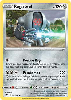 Registeel 108/189 Reverse NM (ITA)