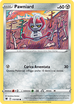Pawniard 115/189 Reverse NM (ITA)