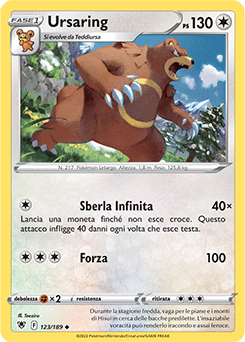 Ursaring 123/189 Reverse NM (ITA)