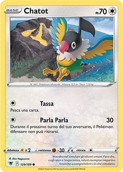 Chatot 129/189 NM (ITA)