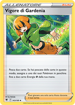 Vigore di Gardenia 143/189 Reverse NM (ITA)