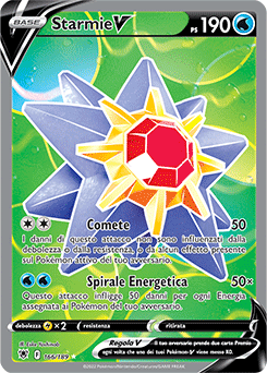 Starmie-V 166/189 NM (ITA)