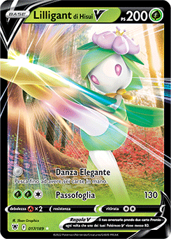 Lilligant di Hisui-V 017/189 NM (ITA)