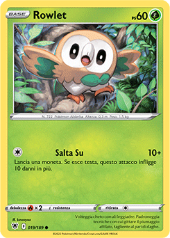 Rowlet 019/189 NM (ITA)