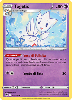 Togetic 056/189 Reverse NM (ITA)