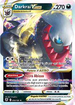 Darkrai-V ASTRO 099/189 NM (ITA)