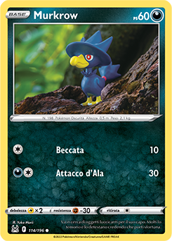 Murkrow 114/196 NM (ITA)