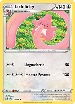 Lickilicky 139/196 Reverse NM (ITA)