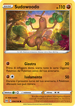 Sudowoodo 094/196 NM (ITA)