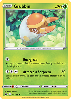 Grubbin 015/159 Reverse NM (ITA)