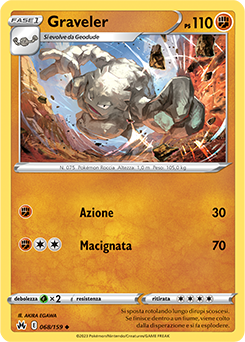 Graveler 068/159 Reverse NM (ITA)