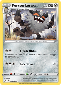 Perrserker di Galar 085/159 NM (ITA)