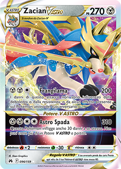 Zacian-V ASTRO 096/159 NM (ITA)