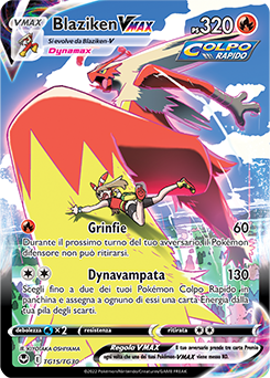 Blaziken VMAX TG15/TG30 NM (ITA)
