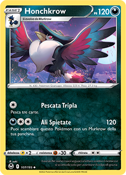 Honchkrow 107/195 NM (ITA)