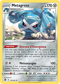 Metagross 119/195 Reverse NM (ITA)