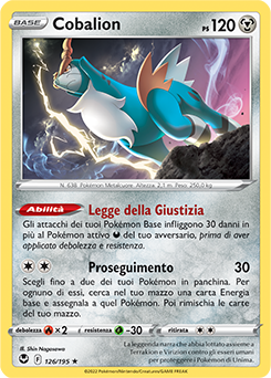Cobalion 126/195 Reverse NM (ITA)
