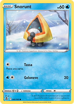 Snorunt 041/195 Reverse NM (ITA)