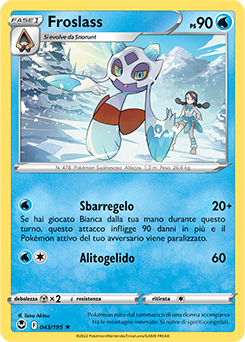 Froslass 043/195 Reverse NM (ITA)