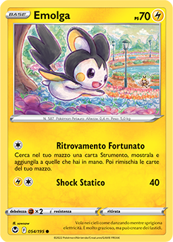 Emolga 054/195 Reverse NM (ITA)